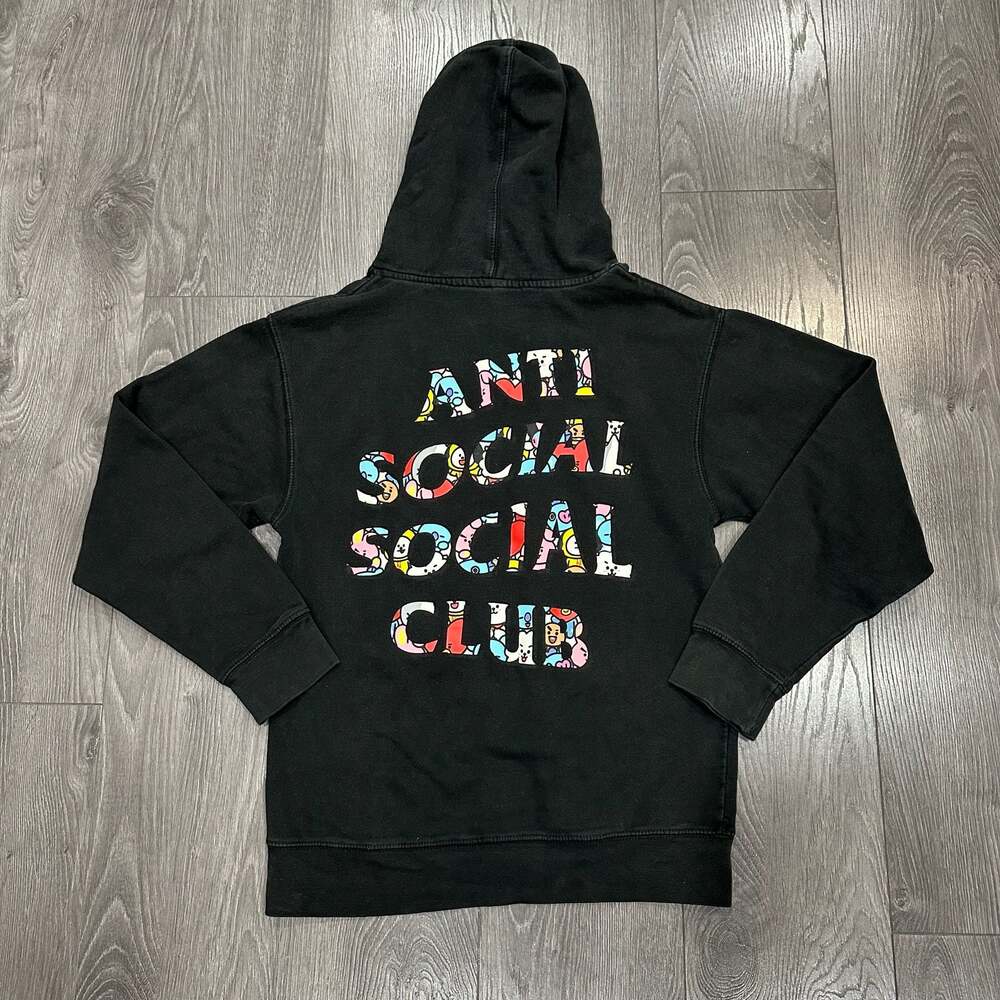 Anti Social Social Club x BTS & BT21 Hoodie Size S